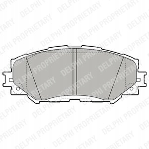 фото №2, Lp2002 delphi тормозные колодки тормоза toyota rav4 iii