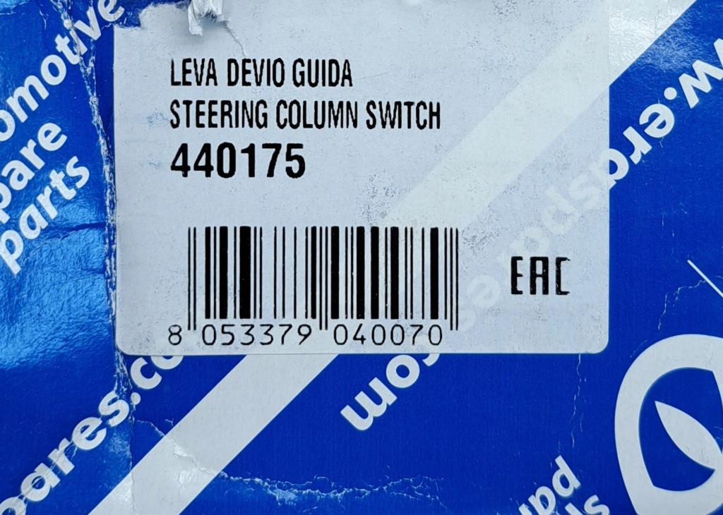 фото №5, Era переключатель света рычаг 440175 peugeot 306