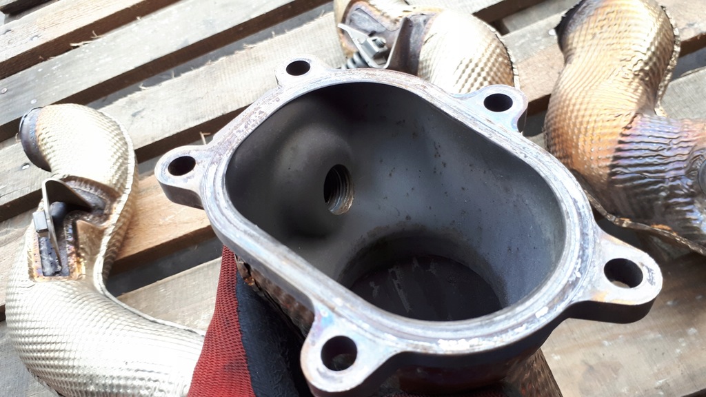 фото №14, S7 4g a7 фланець турбіни вихлоп труба s6 c7