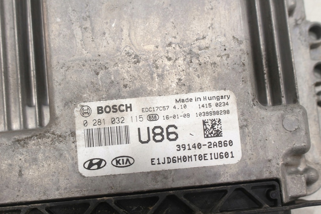 фото №5, Бортовой компьютер двигателя 0281032115 kia ceed ii 1.6 crdi