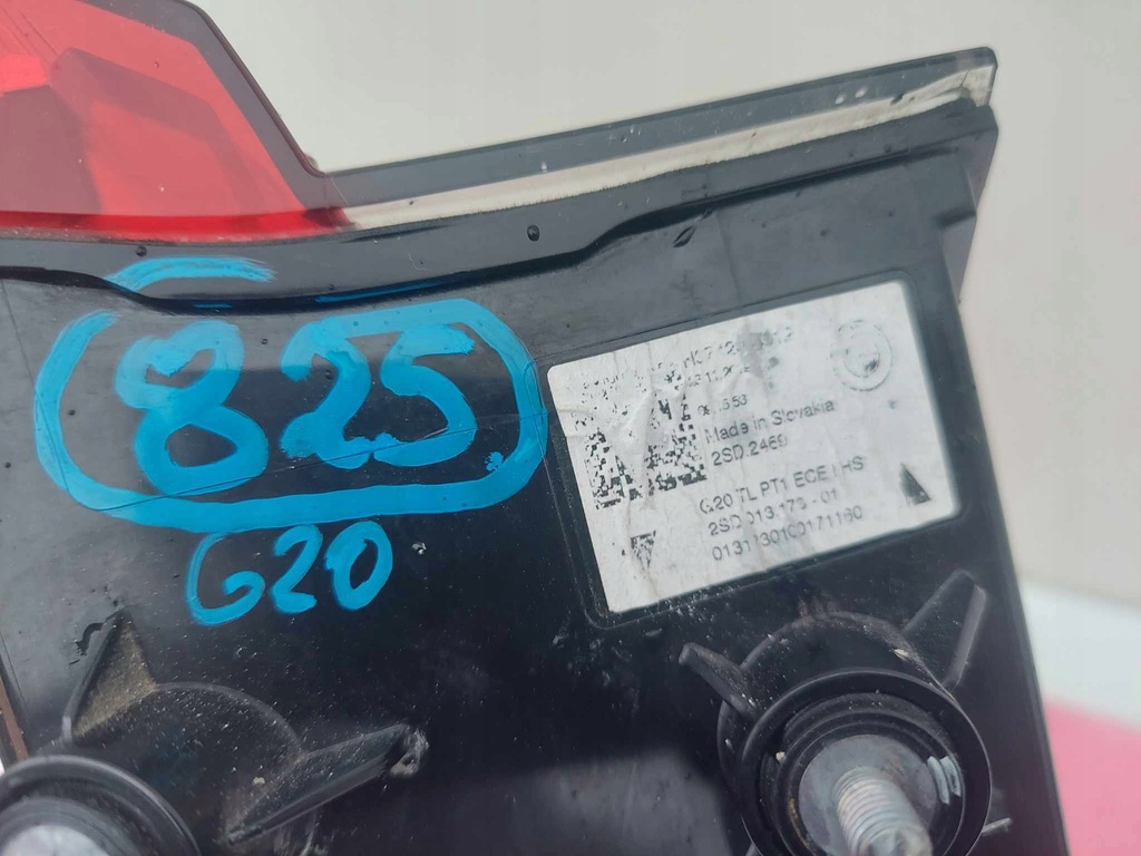 фото №6, Bmw 3 g20 sedan лампа левая задняя задняя led