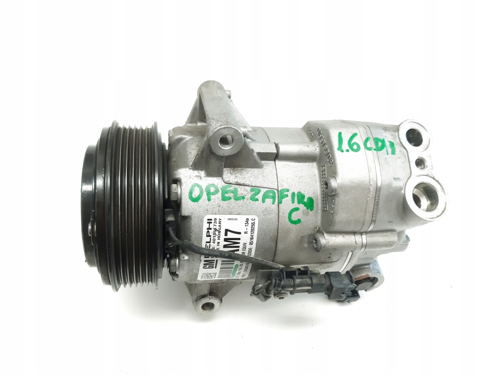 фото №1, Opel zafira c 1.6 cdti компрессор кондиционера 13450516 am7