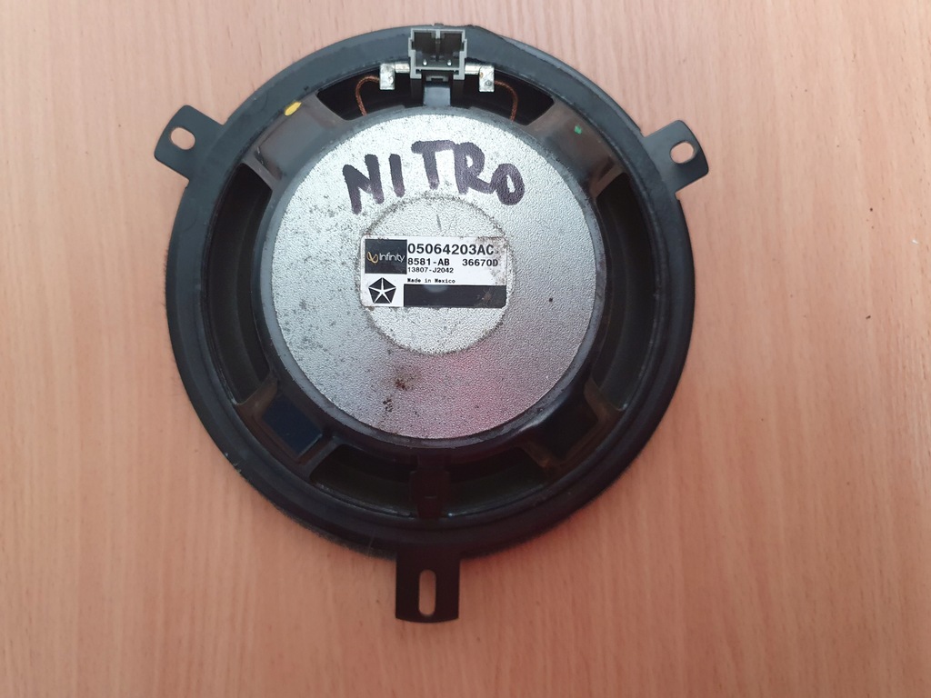фото №6, Динамик infiniti дверь перед tyłdodge nitro 08- 05064203ac