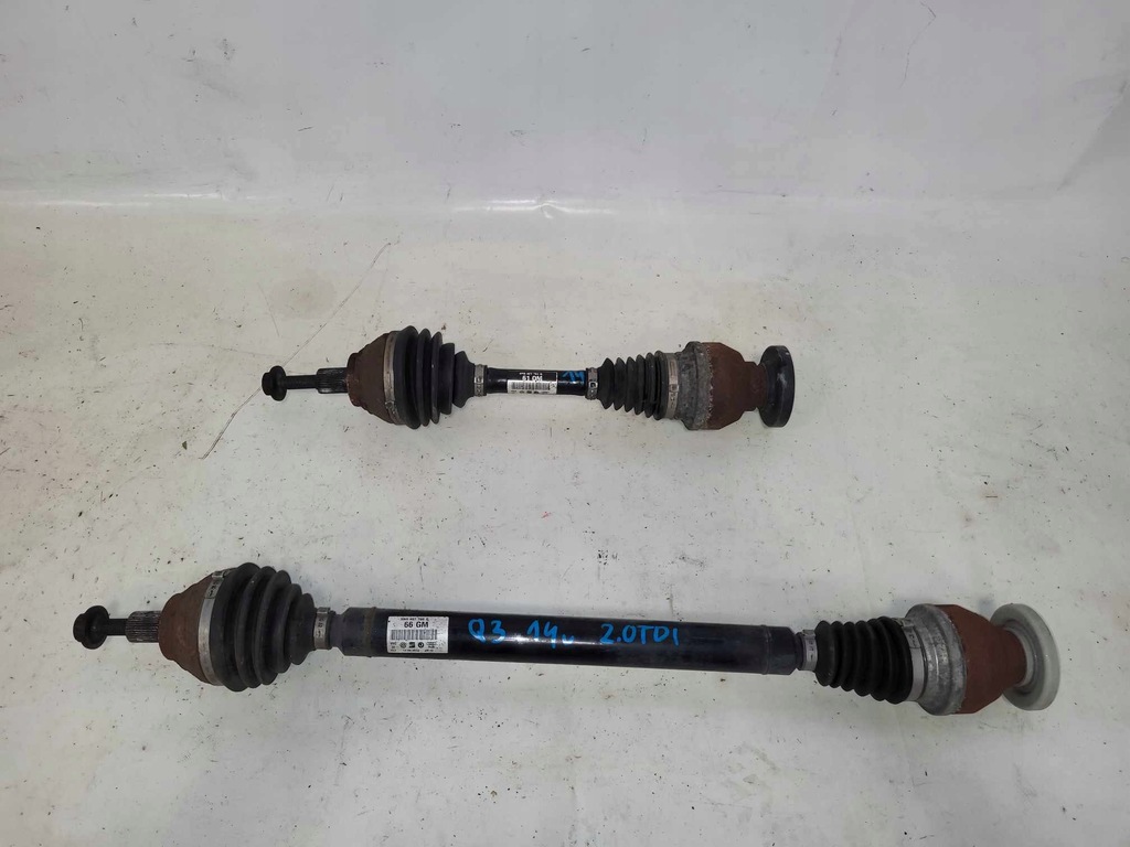 фото №1, Приводной вал правая перед audi q3 8u 2.0 tdi 5n0407766g