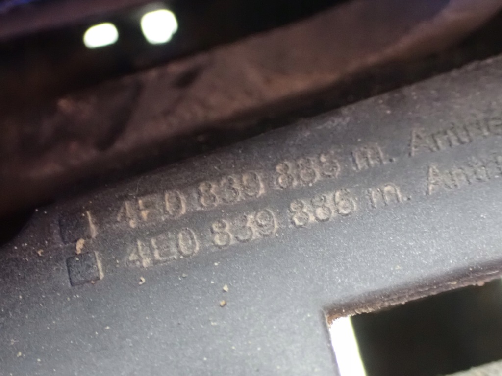 фото №14, Ручка двері лівий перед keyless audi s8 d3 5.2 fsi 4e0839886, 4e0949187