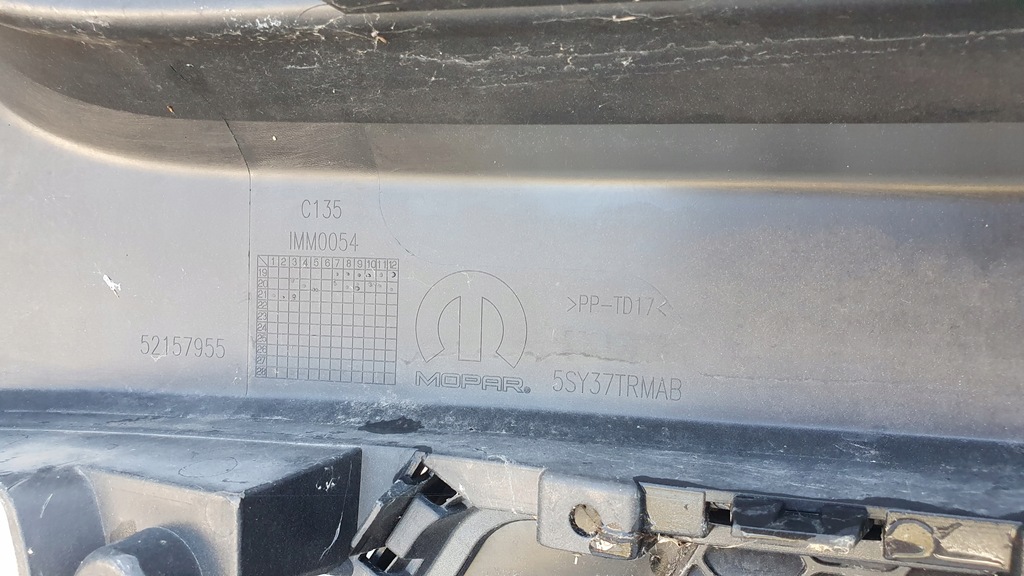 фото №11, Jeep compass ii 17- бампер задняя оригинал