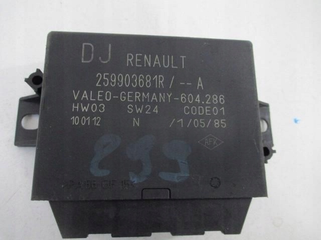 фото №1, Renault megane iii датчик модуль pdc