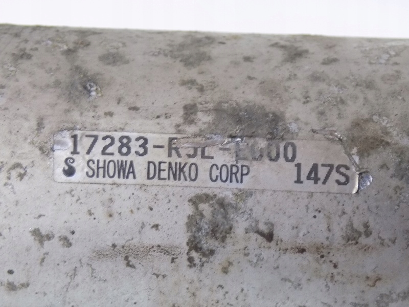 фото №3, Honda fr-v 2.2 труба интеркулер 17283-rjl-e000