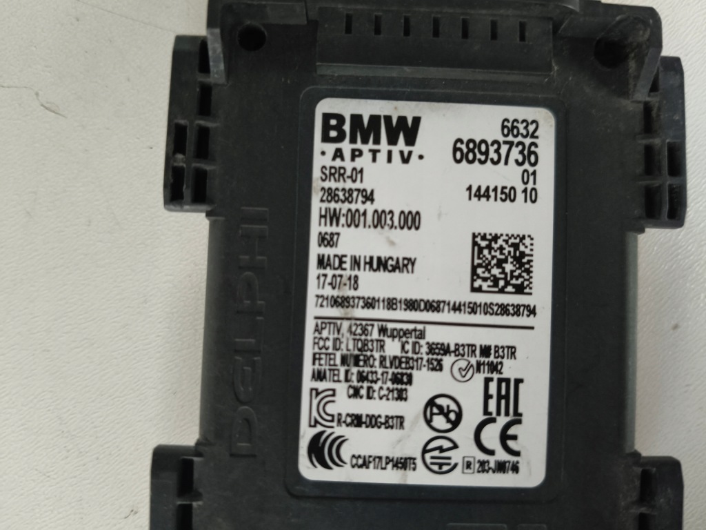 Асистент перемикання поперечина руху датчик bmw 6893736 Оригінал