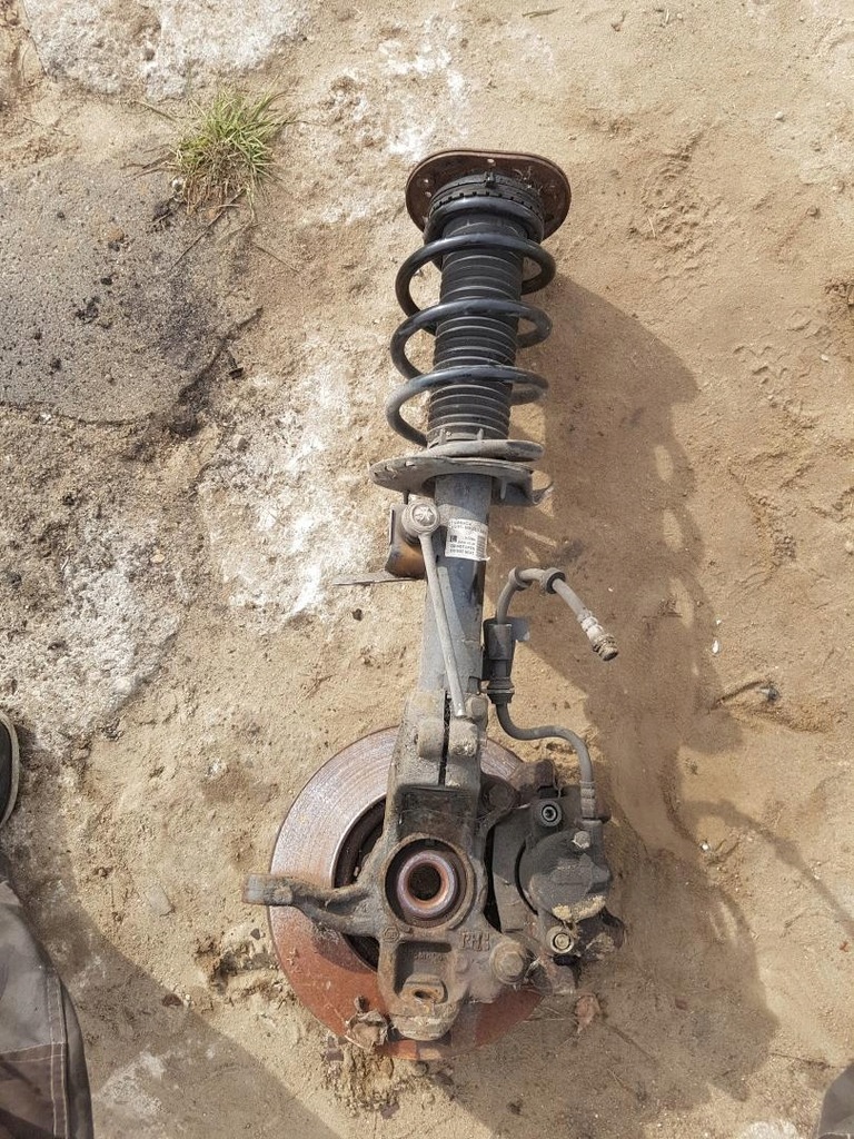 фото №7, Макферсон поворотный кулак левый перед ford galaxy mk2 2.0 tdci