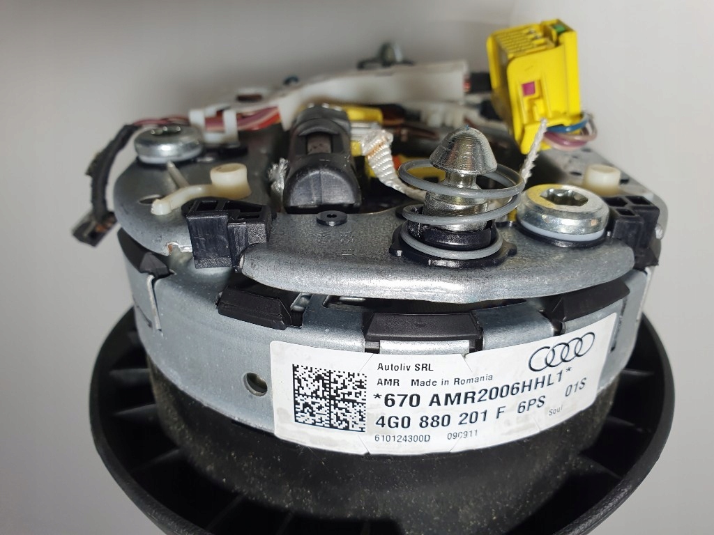 фото №8, Audi a6 c7 a7 подушка водія подушка безпеки спрацьований 4g0880201f джгут