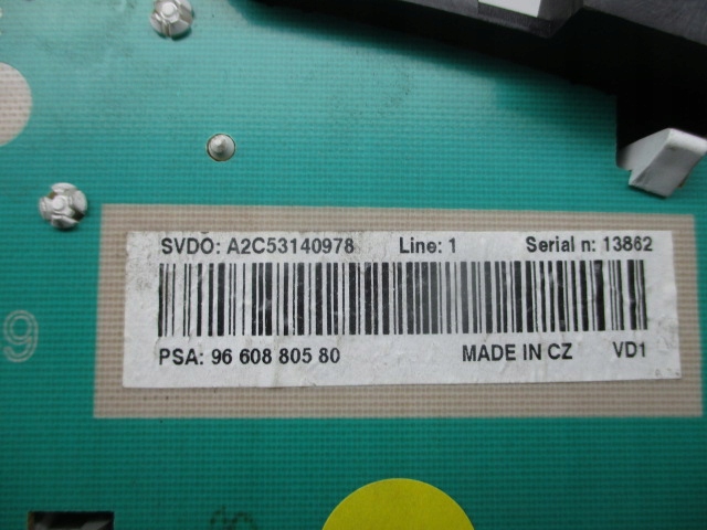 фото №6, Peugeot 207 hdi лічильник прилади 9660880580