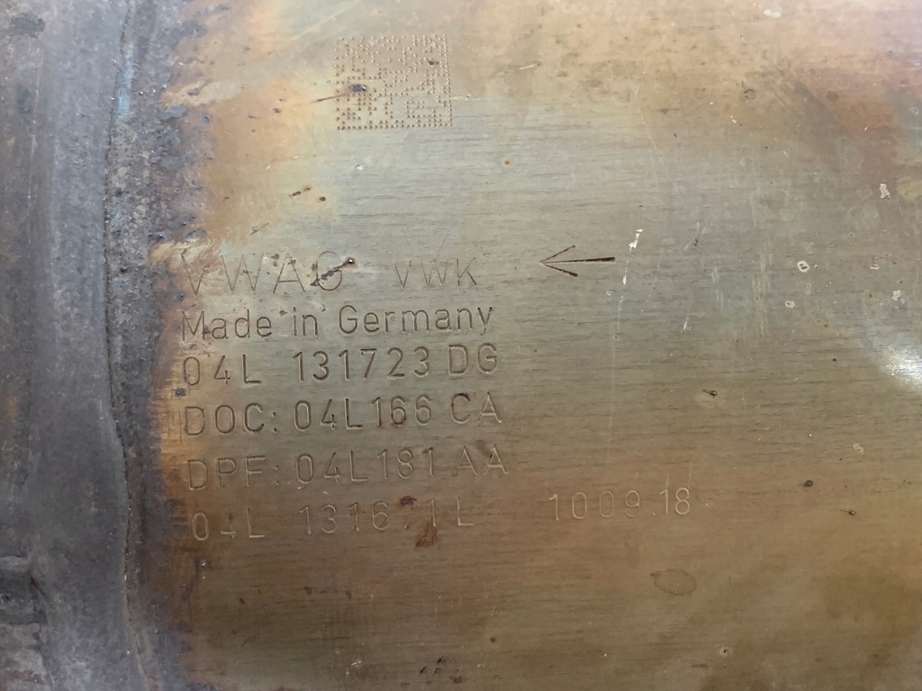 фото №11, Seat alhambra ii lift vw sharan katalozator фильтр частиц твердых dpf