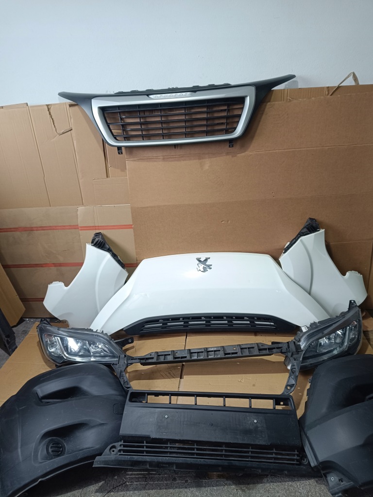 фото №11, Kompletny перед капот бампер лампи boxer iii 2018r