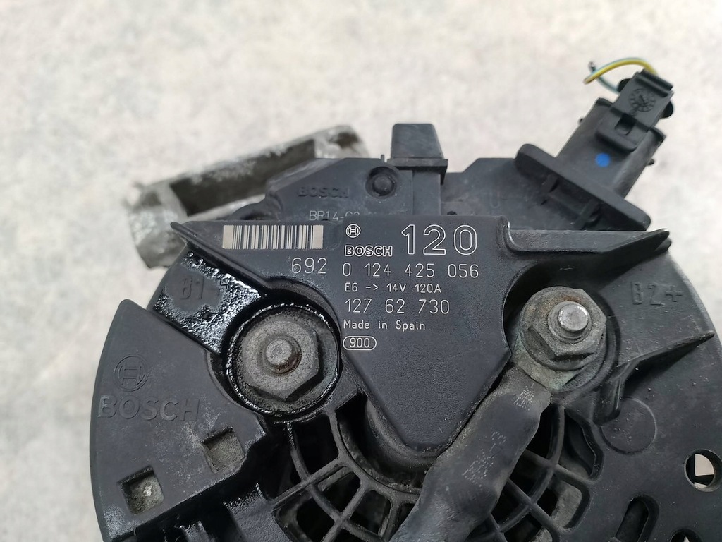 фото №6, Генератор saab 9-3 ii 12762730 0124425056 2.0 t 210km