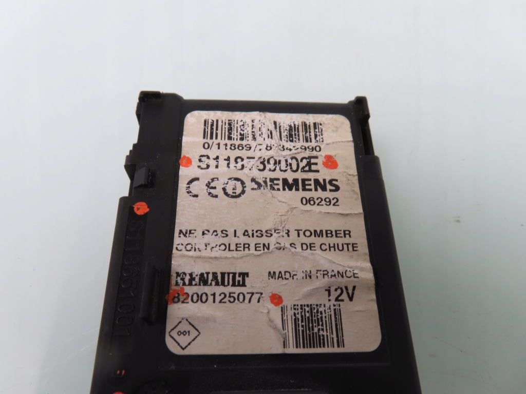 фото №5, Зчитувач карти renault scenic ii 8200125077 s118739002e s118651001