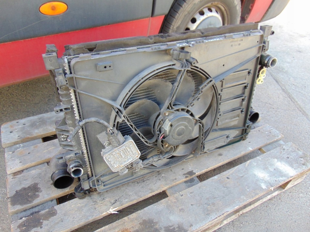 Комплект радиатор вентилятор ford s-max mk1 2.2 tdci 175km механическая коробка передач в Украине