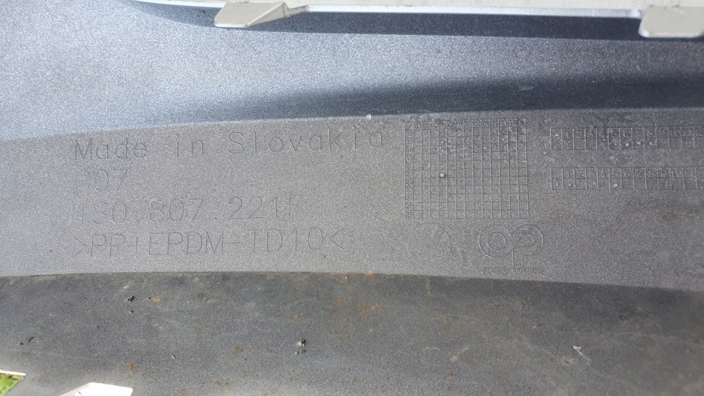 фото №12, Бампер перед vw up lift 1s0 16- оригинал