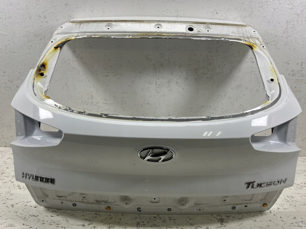 фото №1, Hyundai tucson iii lift 2018 крышка багажника задняя багажника белый cała !