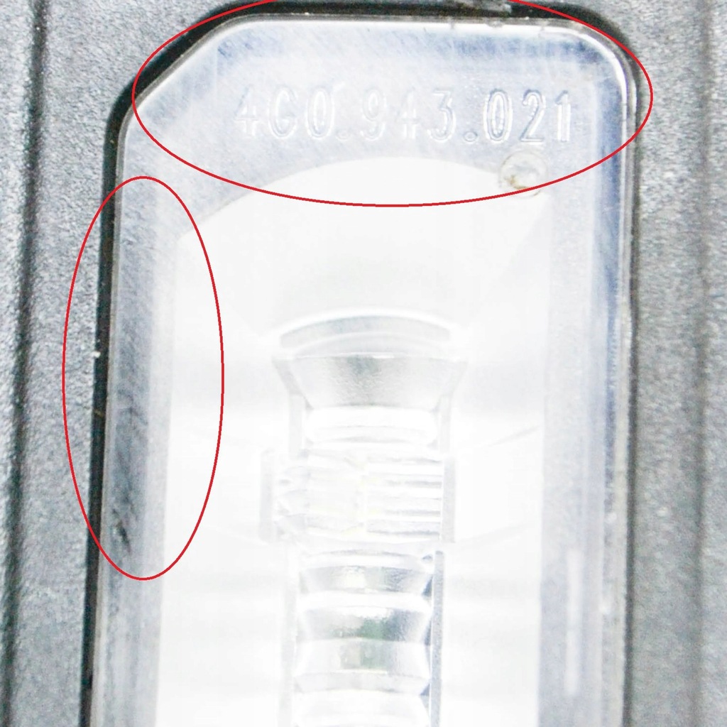 фото №7, Audi a6 s6 c7 4g 2014 лампа освещение задний номерного знака регистрационный