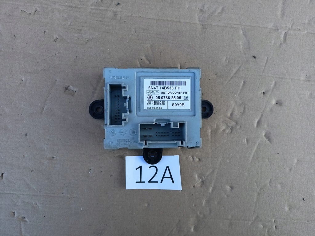 фото №1, Ford focus блок управления модуль дверь 6n4t14b533fh