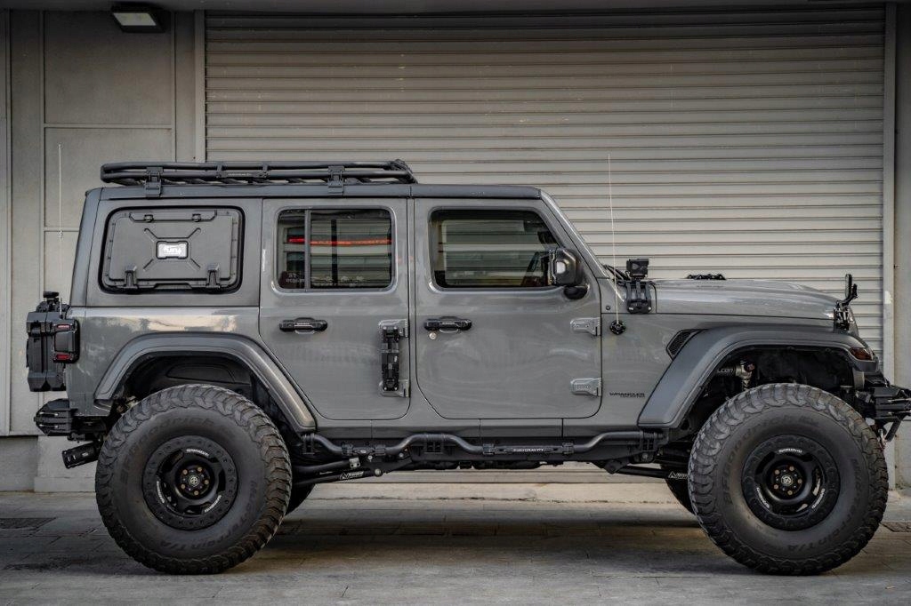 фото №1, Пороги aluminiowe fury jeep wrangler jlu