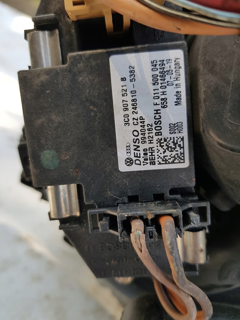 фото №9, Отопитель воздуходувка vw golf v kombi