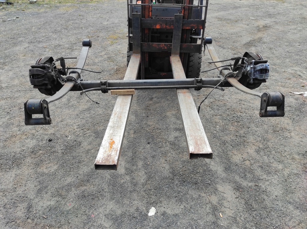 фото №1, Балка задняя подвеска рессоры vw crafter