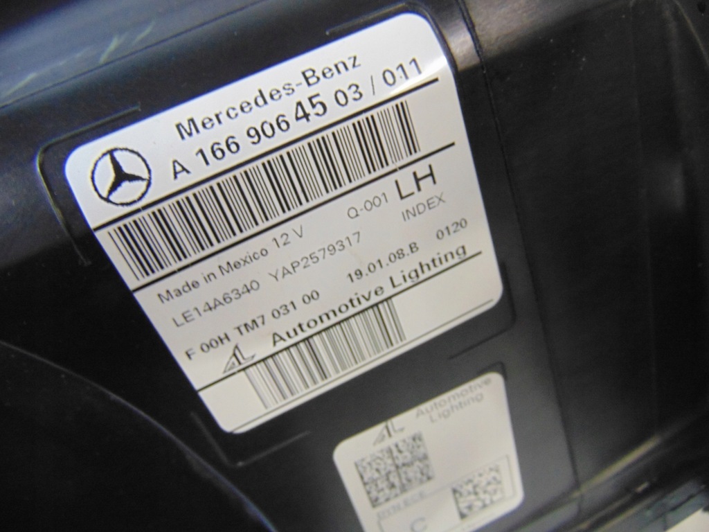 фото №12, Лампа full led левый перед mercedes gls x166 w166 a1669064503