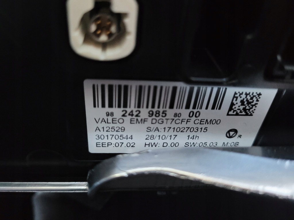 фото №5, Екран навігація дисплей peugeot 308 t9 ii 9824298580