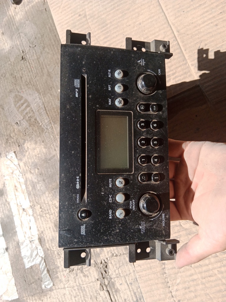 фото №1, Радиопроигрыватель navi suzuki grand vitara ii