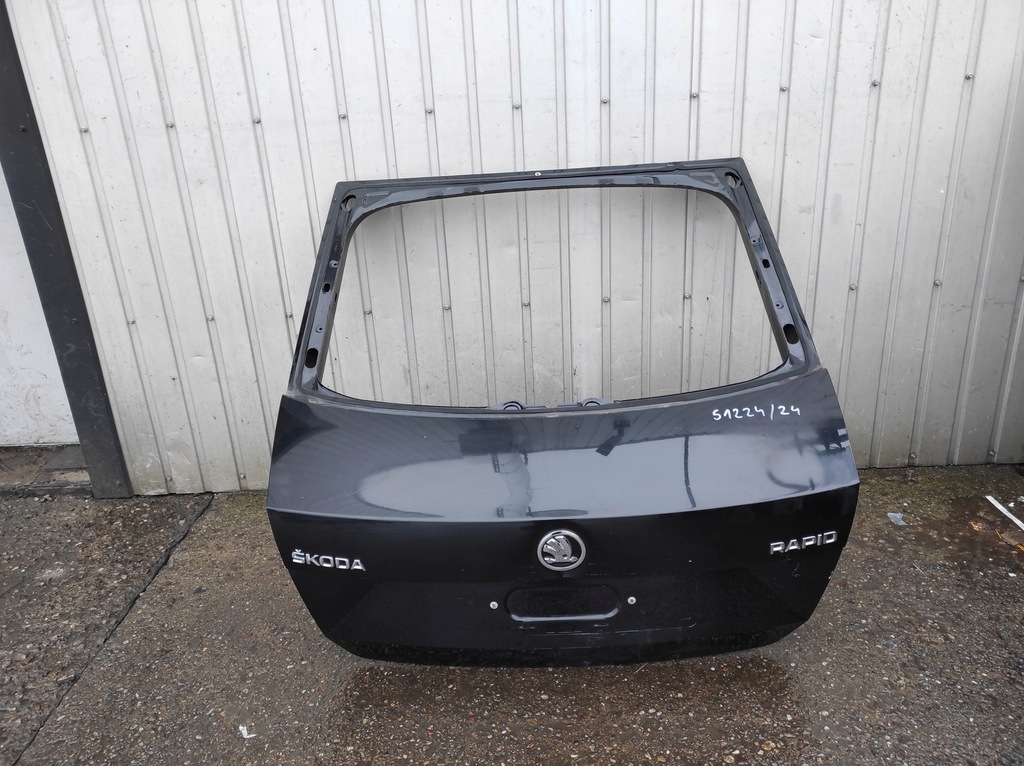 фото №2, Skoda rapid 12- liftback крышка багажника багажника задняя