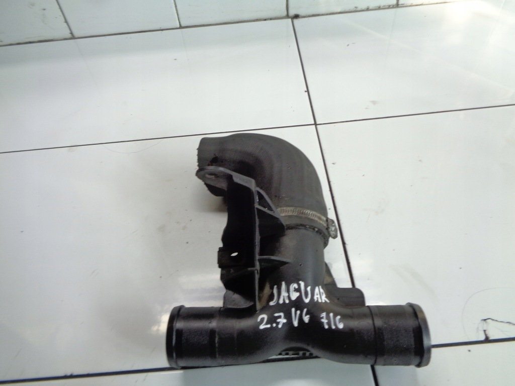фото №1, Jaguar xf 2.7d v6 труба интеркулер 4r83-6n870-ab