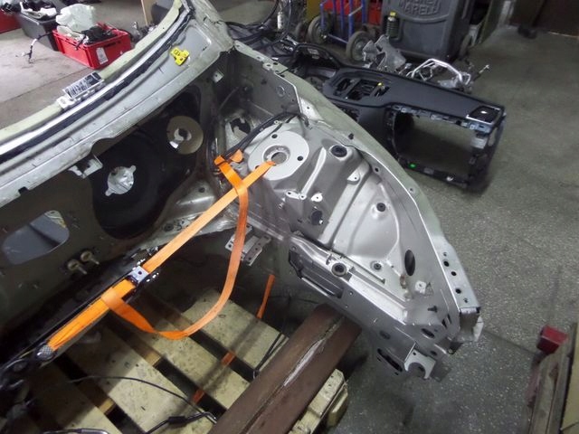 фото №1, Volvo xc90 ii лонжерон четверть левая передняя блок двигателя