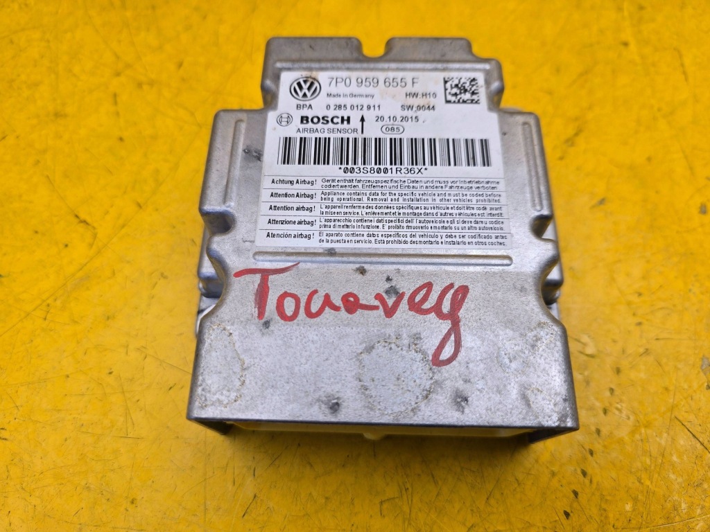 Купити Vw touareg 2 7p модуль блок керування air bag 7p0959655f