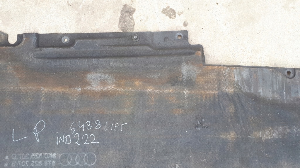 фото №4, S4 b8 lift a4 защита подвеска левая перед материал