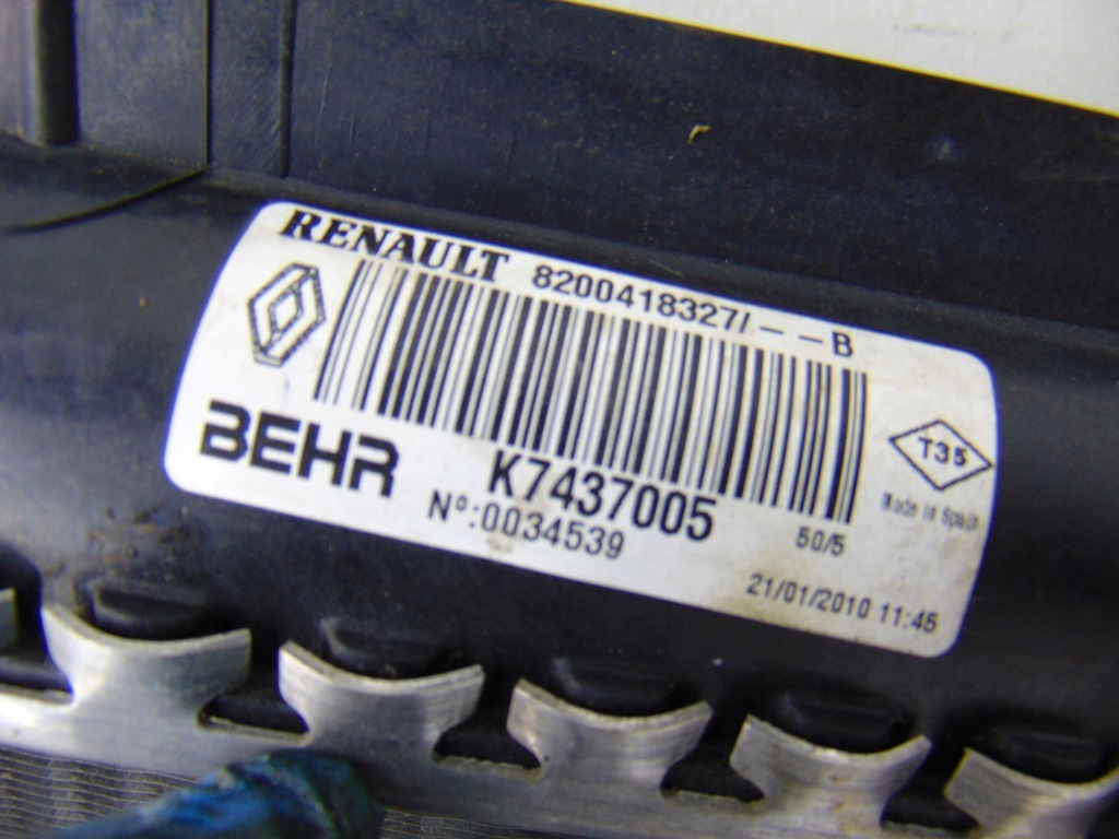 фото №9, Вентилятор + радіатор wody renault kangoo ii 8200418327 8200418327