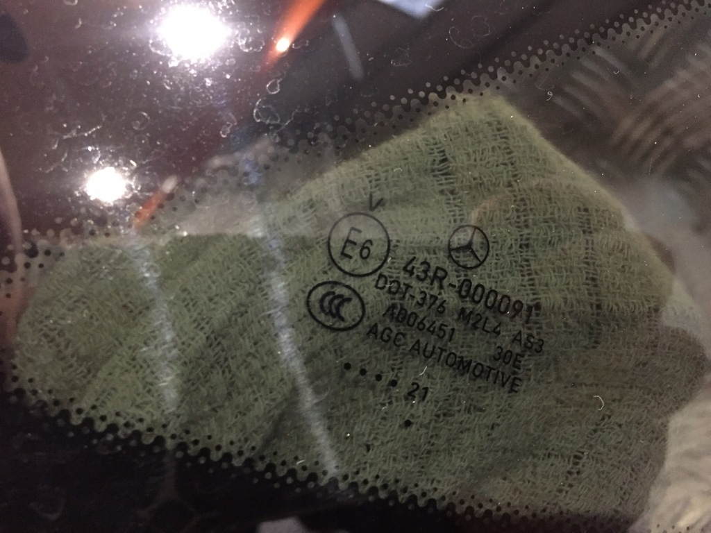 фото №9, Стекло кузовная задняя задняя правая mercedes gle w167 v167 21r as3