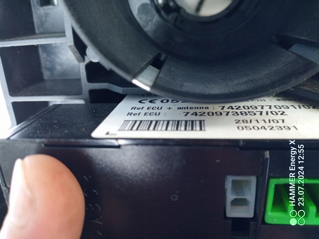 фото №10, Рычаг передач переключатели переключатель комбинированный renault premium magnum dxi