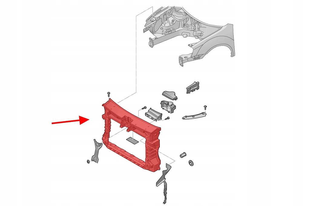 фото №12, Vw caddy iv alltrack van 15+ pas передний 2k5805588