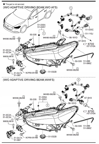 фото №3, Фара mazda 6 gl 2017r.- eu nowa оригинальный номер