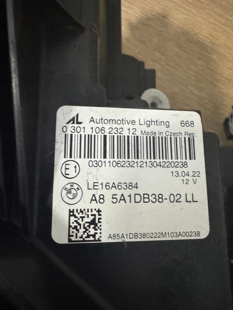 фото №10, Bmw 3 g20 g21 лампа права перед передня full led 5a1db38-02