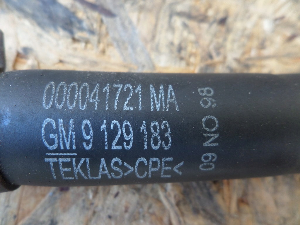 фото №5, Wąż трубка wody рідина охолоджуючої вакууму opel corsa c astra 1.2 z12xe