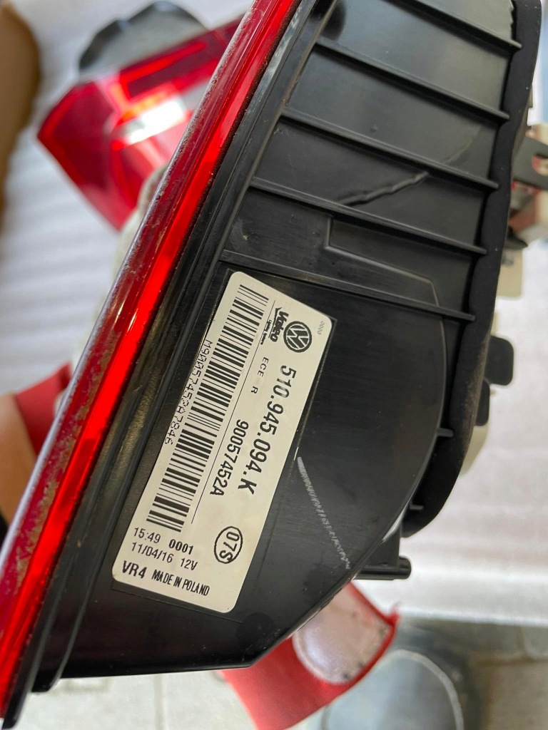 фото №12, Vw golf 7 sportsvan лампы 510945096r 510945094k