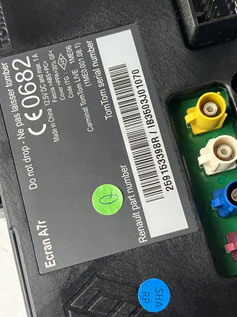 фото №4, Экран навигации renault scenic iii lift 259153398r