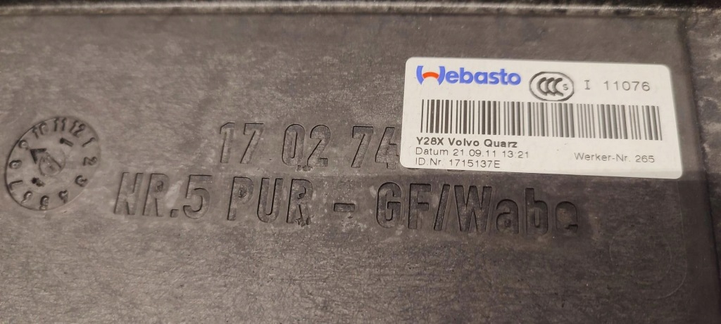 Volvo s80 люк дах Оригінал