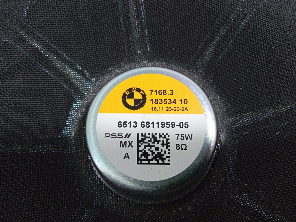 фото №7, Bmw x3 g01 g02 f97 сабвуфер центральный harman kardon 6811959