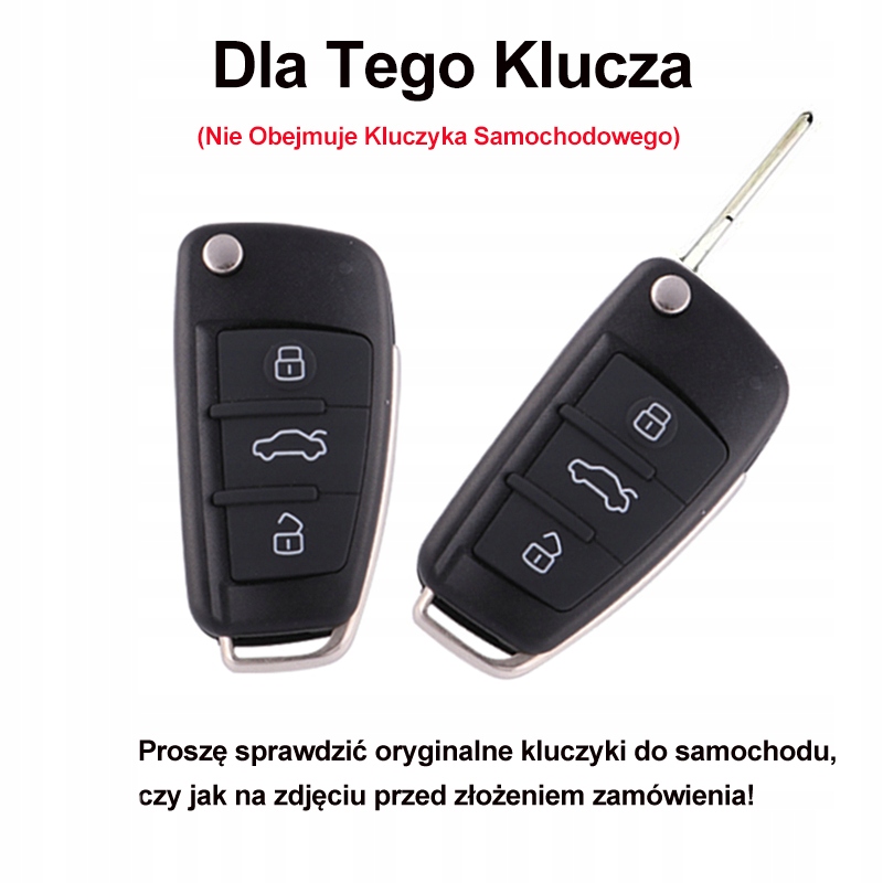 фото №10, 3 кнопки автомобіля чохол na ключі do audi a1