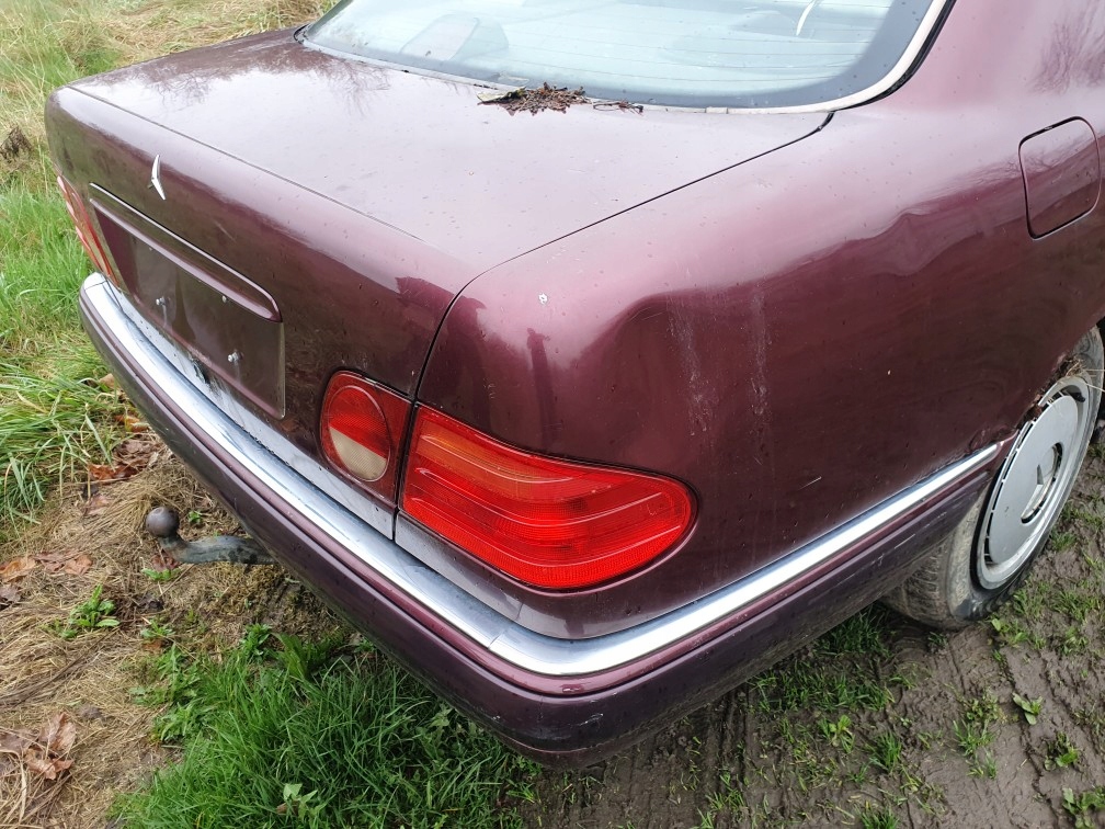 Лампа ліва фара mercedes w210 e klasa 95 rok тримачі całe комплектна Зі Шроту