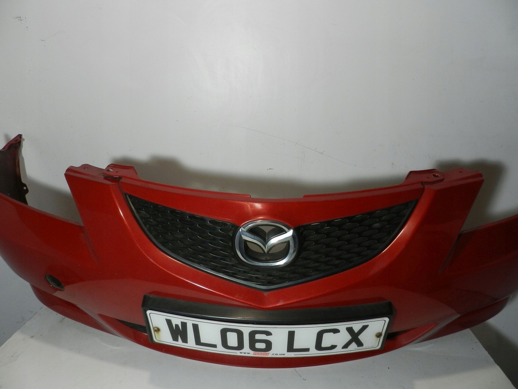 фото №7, 226.zderzak перед передний mazda 3 i bk 03-06 sedan решётка радиатора